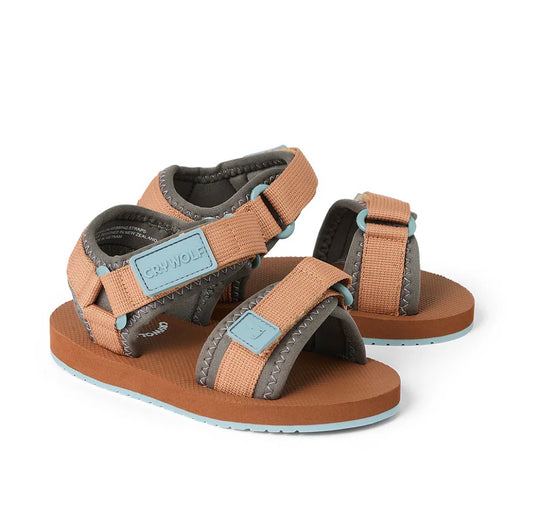 Crywolf Swimwear Summer Range Beach Sandal - Natural