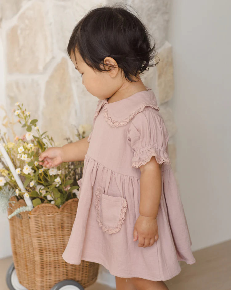 Quincy Mae Dress Marisol Mauve