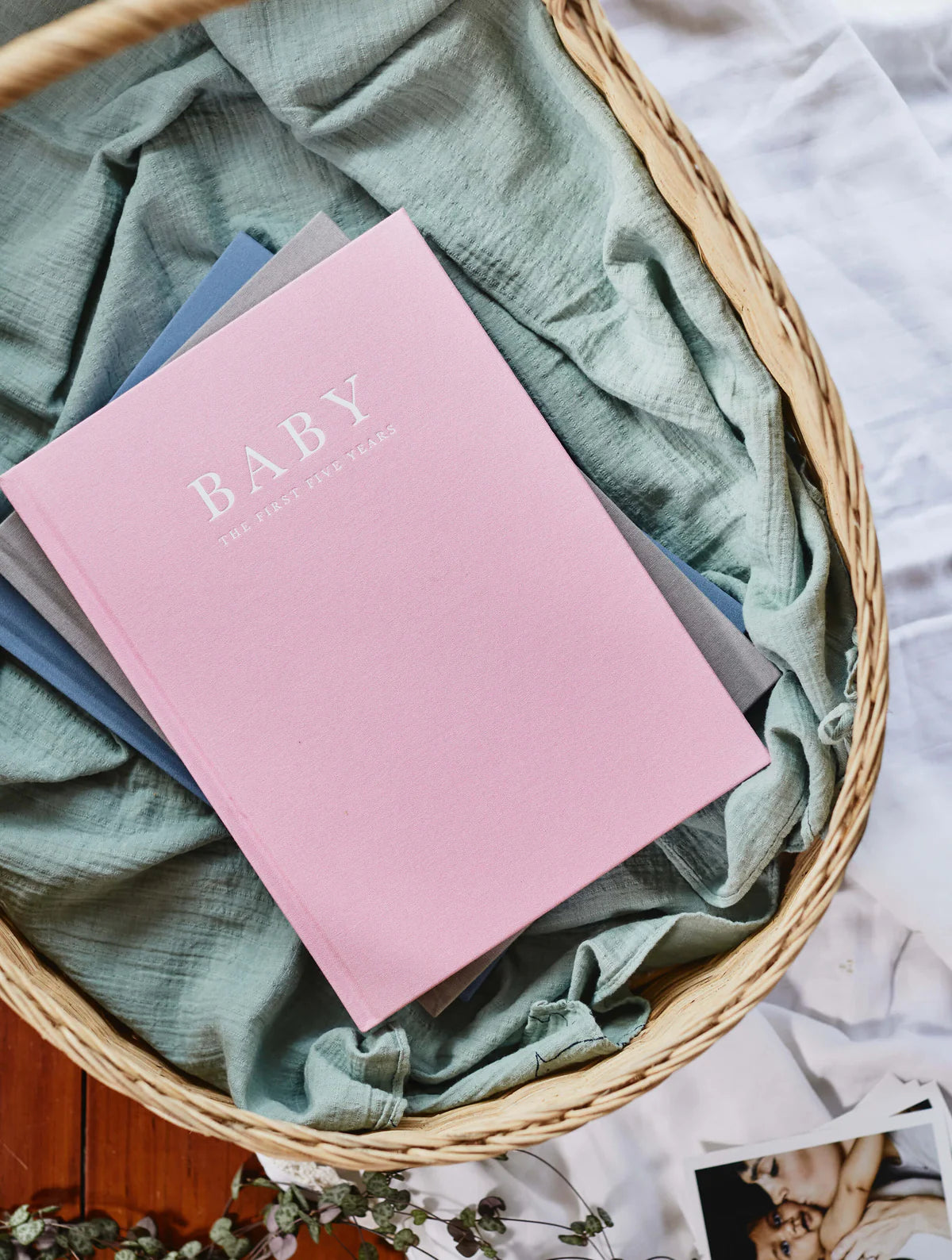 Write To Me.  Baby. The First Five Years Pink