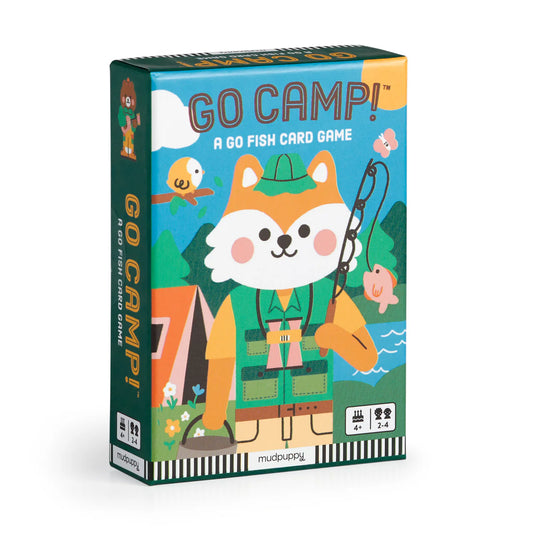Mudpuppy Go Camp - A Go Fish Card Game