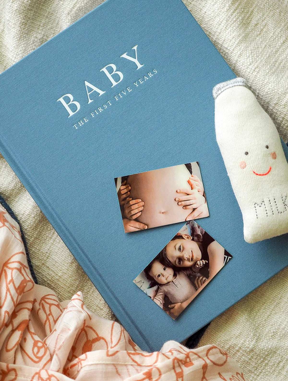 Write To Me.  Baby. The First Five Years Blue