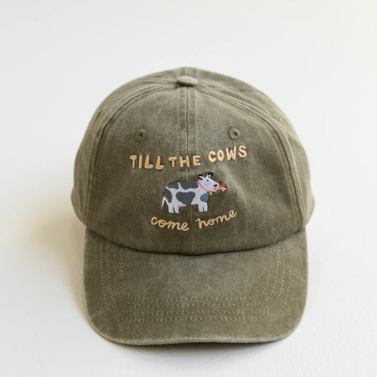 BY GEE Kids Cows Cap - Acid Wash Khaki
