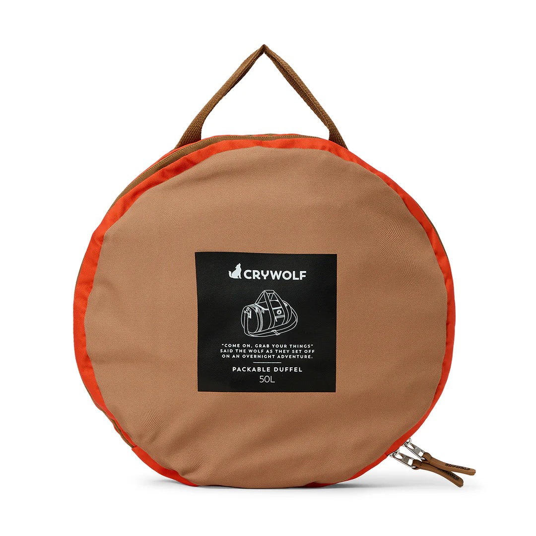 Crywolf Packable Duffel Ash Colourblock