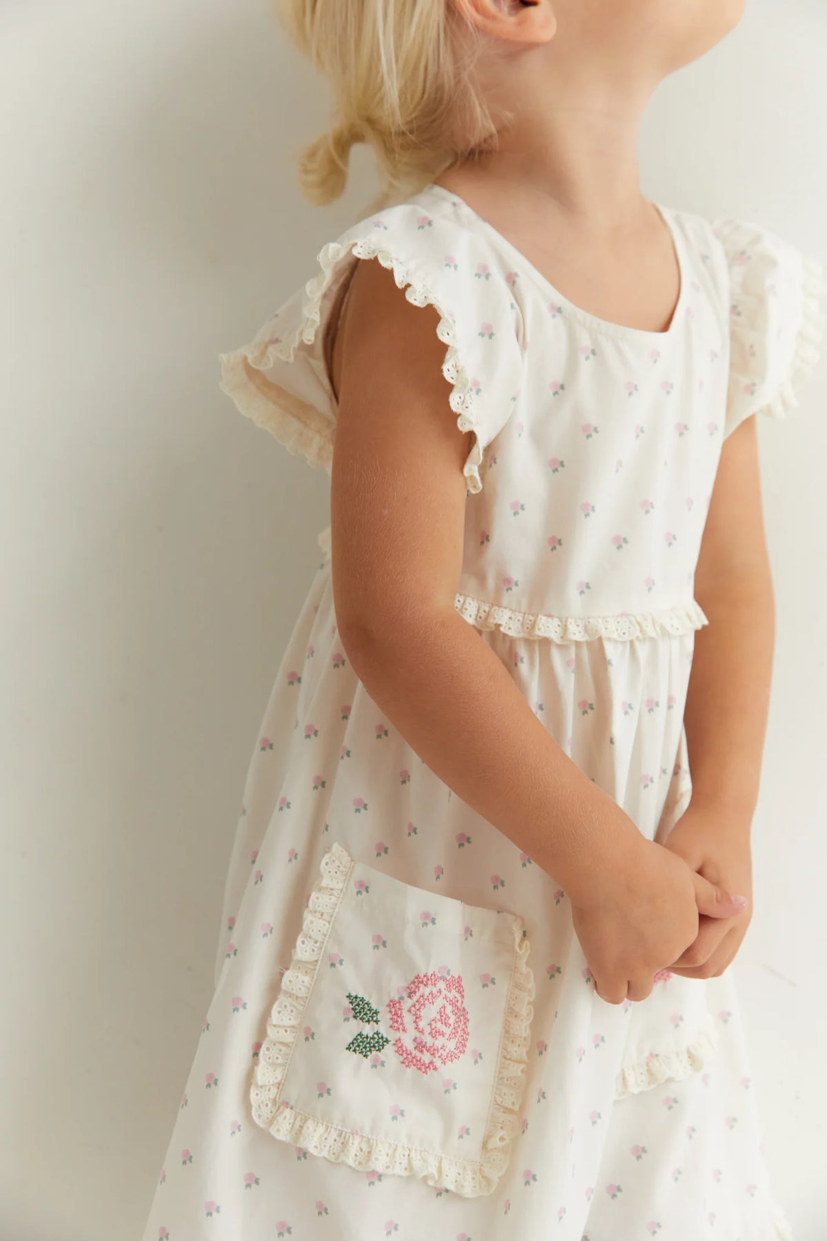 Wear JUNI JNR Lola Dress - Roses