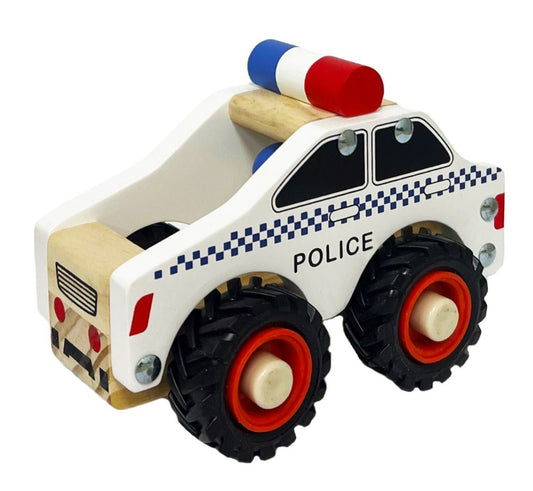 Toyslink - Wooden Police Car