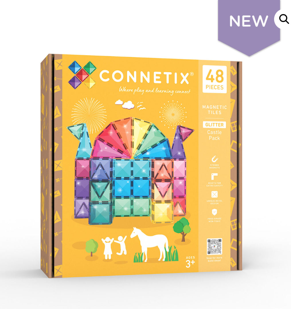Connetix - Glitter Castle Pack 48 pc