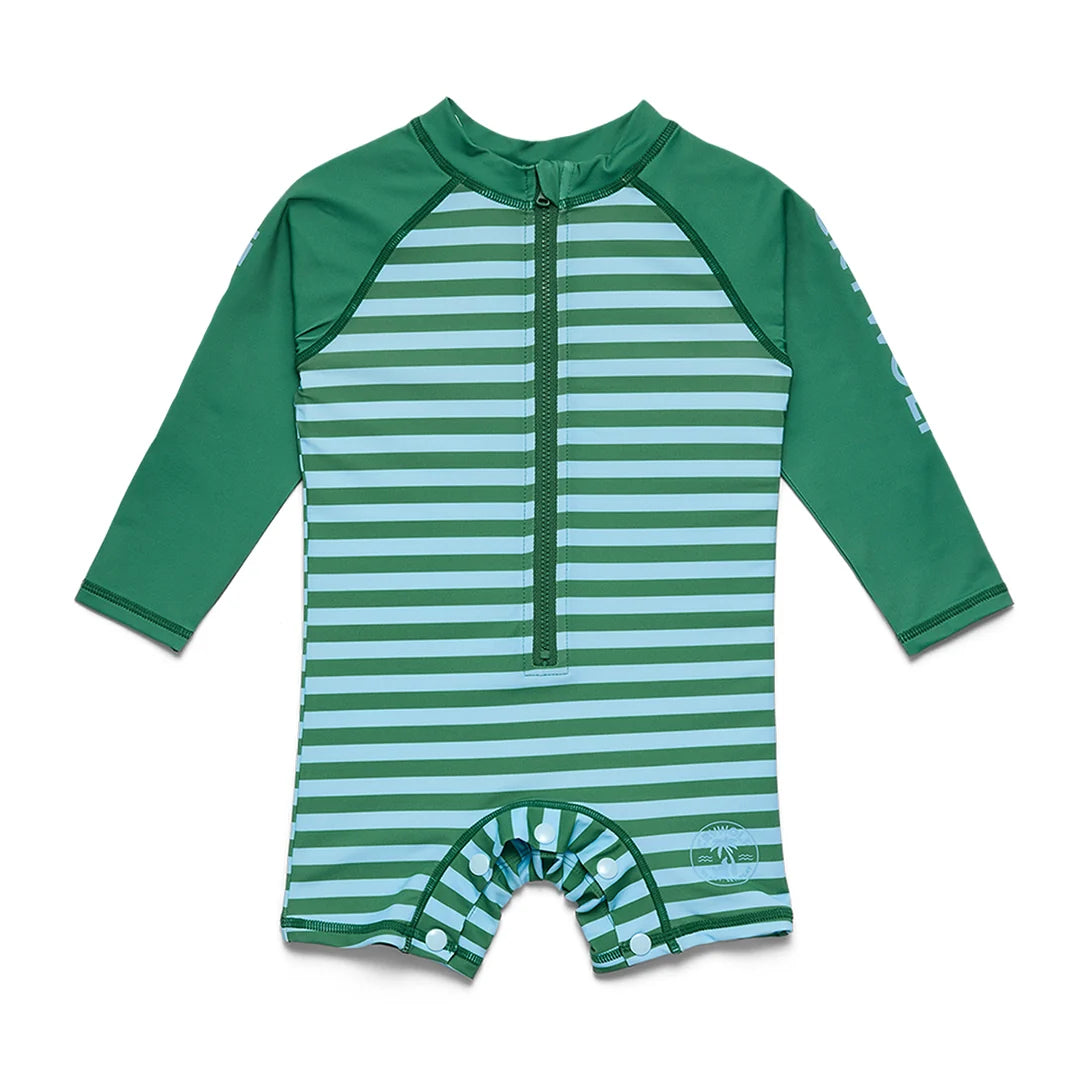 Crywolf Swimwear BABY RASH SUIT Deck Stripe