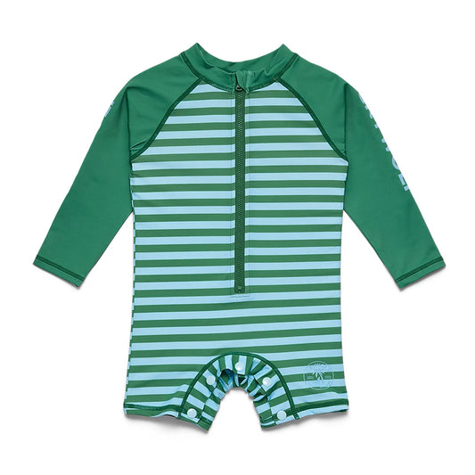 Crywolf Swimwear BABY RASH SUIT Deck Stripe