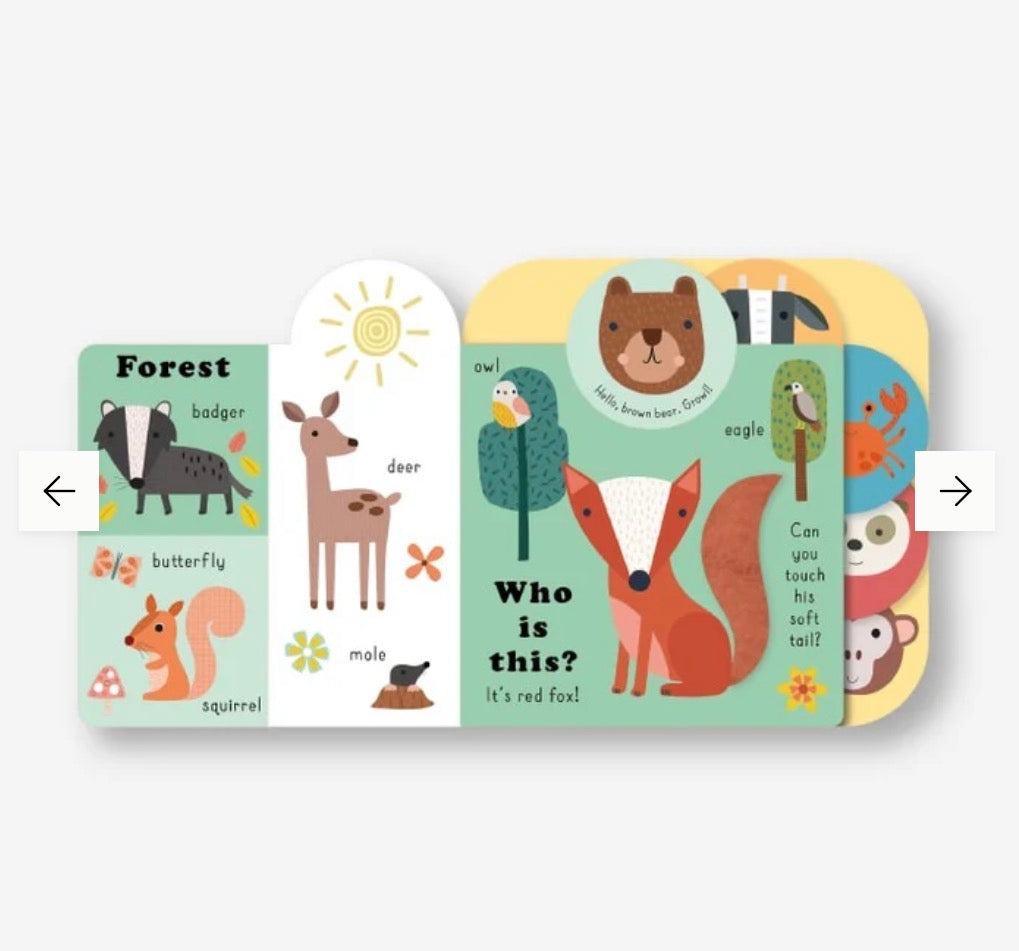Touchy Feelies Board Book - Animals