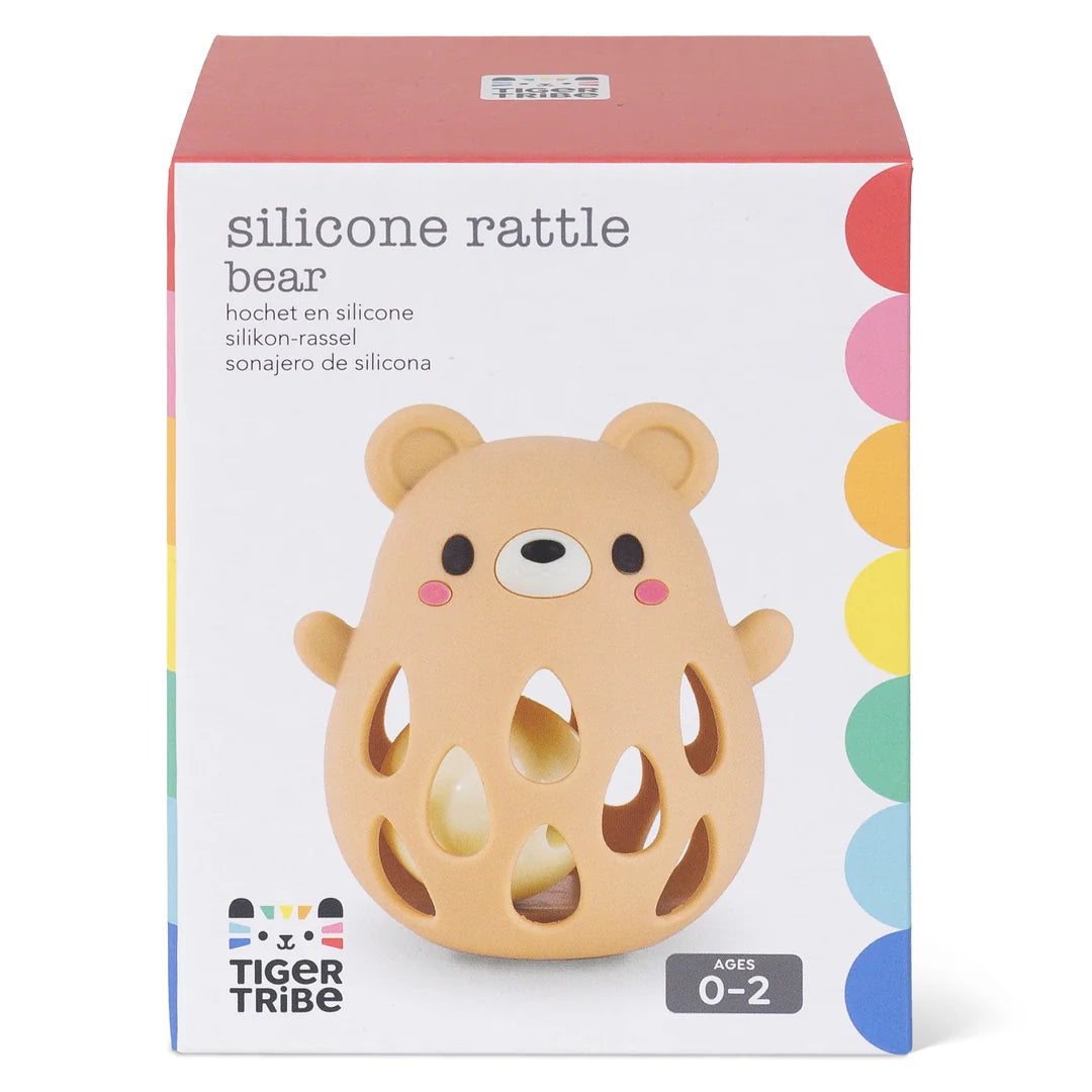 Tiger Tribe - Silicone Rattle Bear