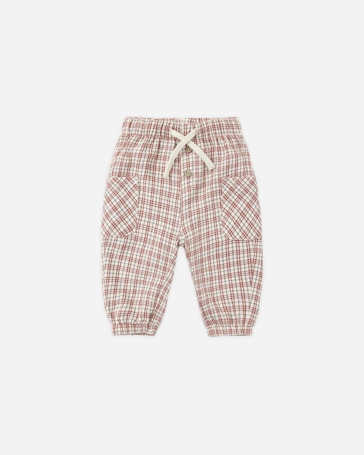 Quincy Mae Luca Pant Christmas Plaid