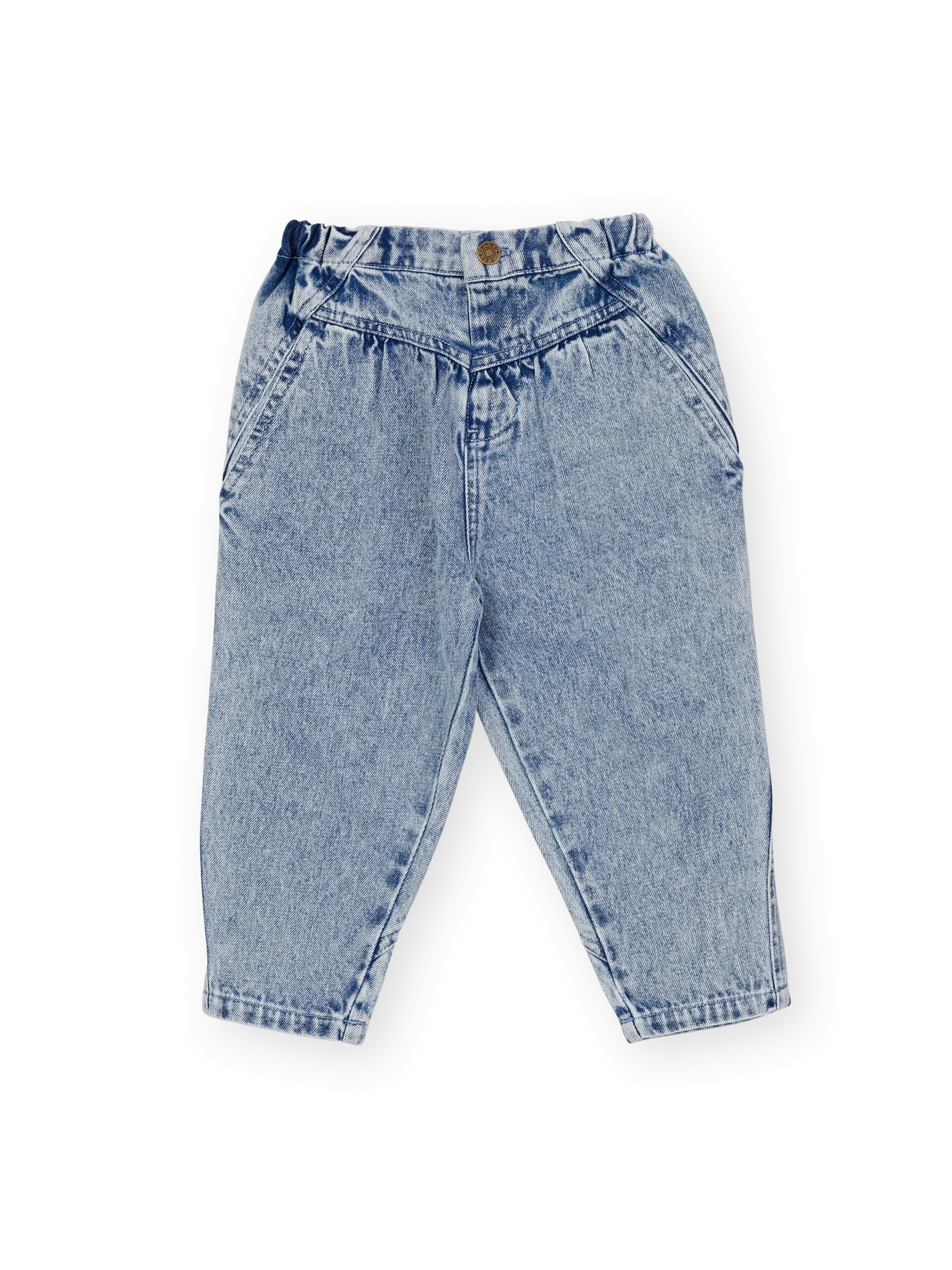 Goldie + Ace Nora Denim Pant  Light Denim