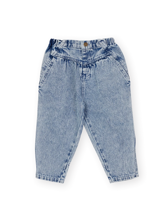 Goldie + Ace Nora Denim Pant  Light Denim