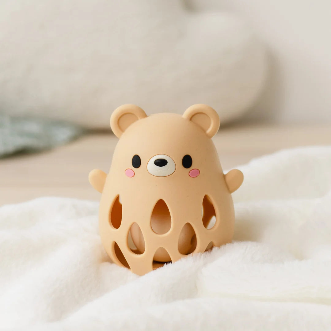 Tiger Tribe - Silicone Rattle Bear