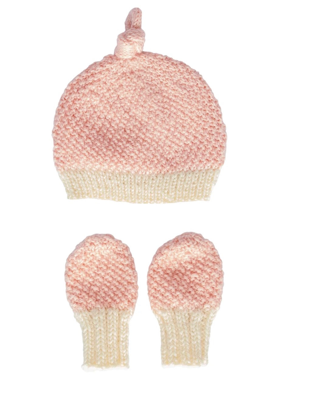 Acorn Baby Merino Beanie Gift Set Pink