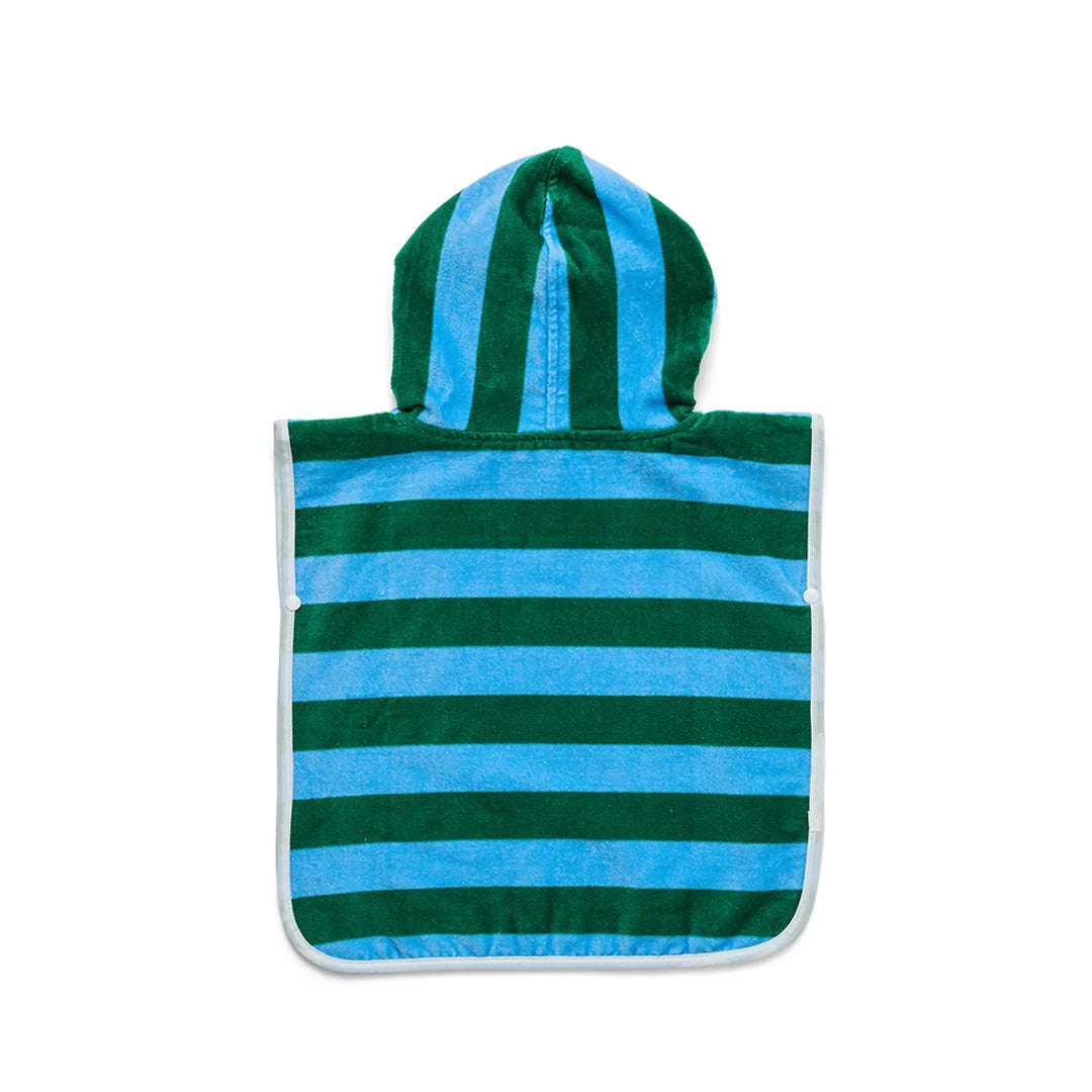 Crywolf BABY HOODED TOWEL Deck Stripe