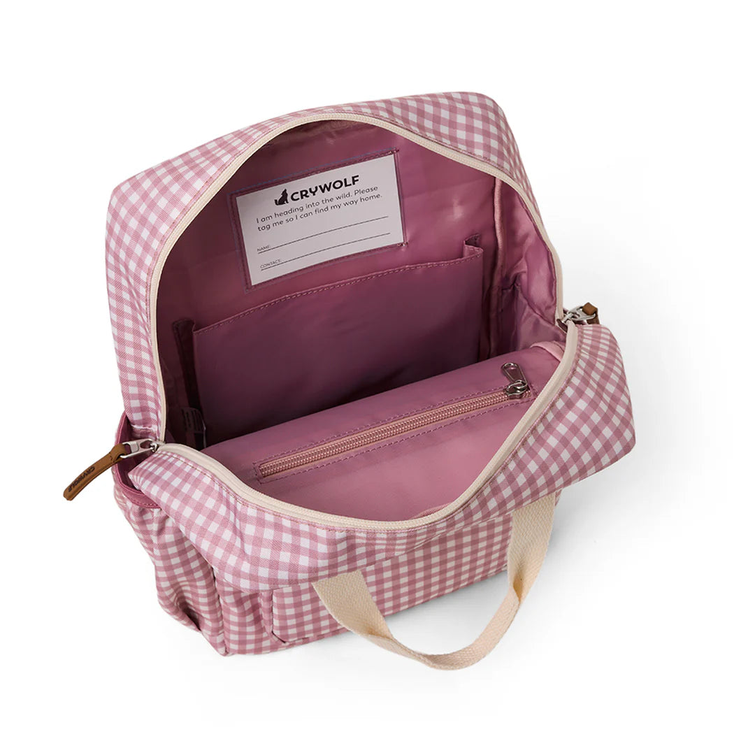 Crywolf Mini Backpack Gingham