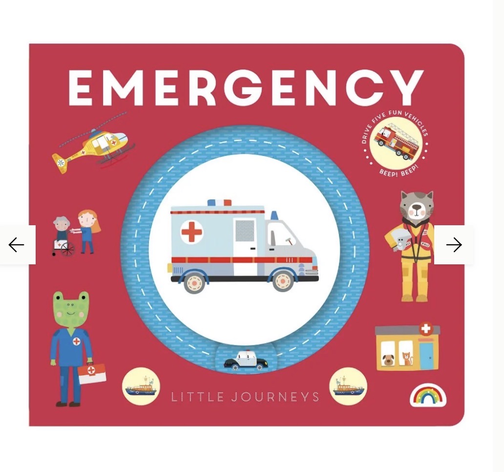 Little Journeys Board Book - Emergency
