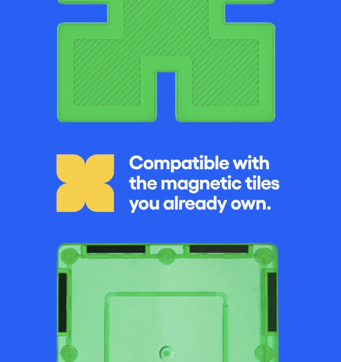 SideClix Linking Tiles – Magnetic Tile Connectors