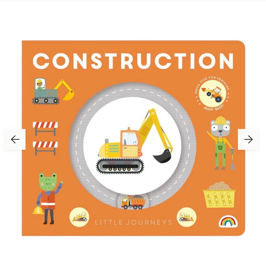 Little Journeys Board Book - Construction