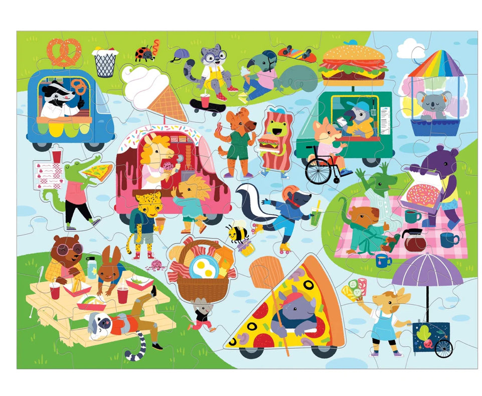 Mudpuppy Scratch & Sniff Puzzle 60 piece