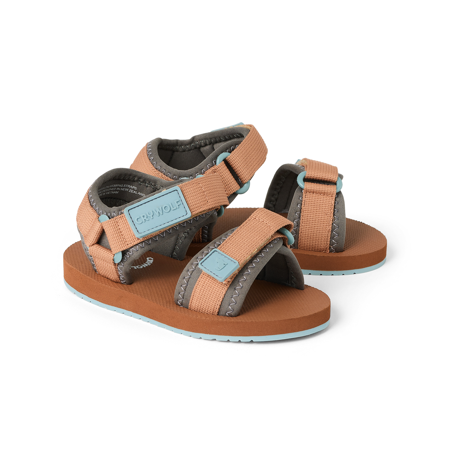 Crywolf Swimwear Summer Range Beach Sandal - Natural