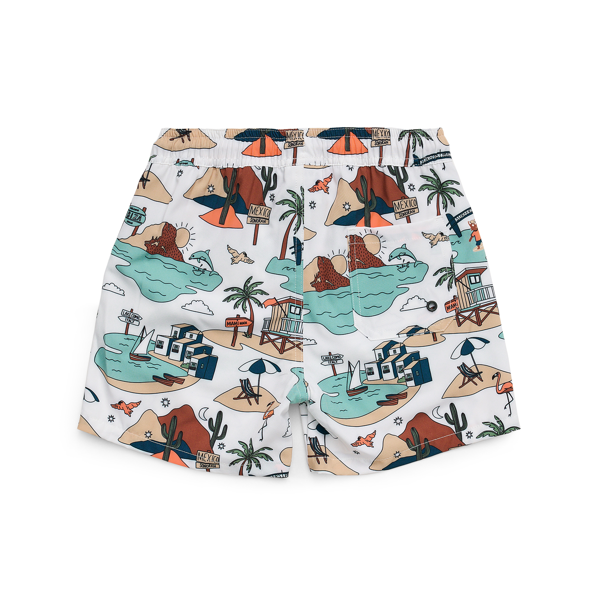 Crywolf Swimwear Board Short Paradise