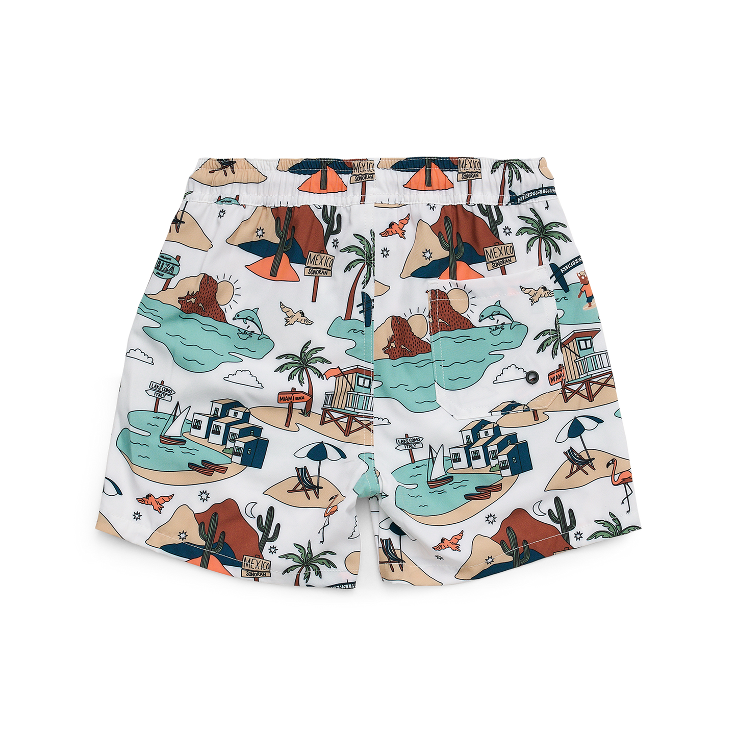 Crywolf Swimwear Board Short Paradise