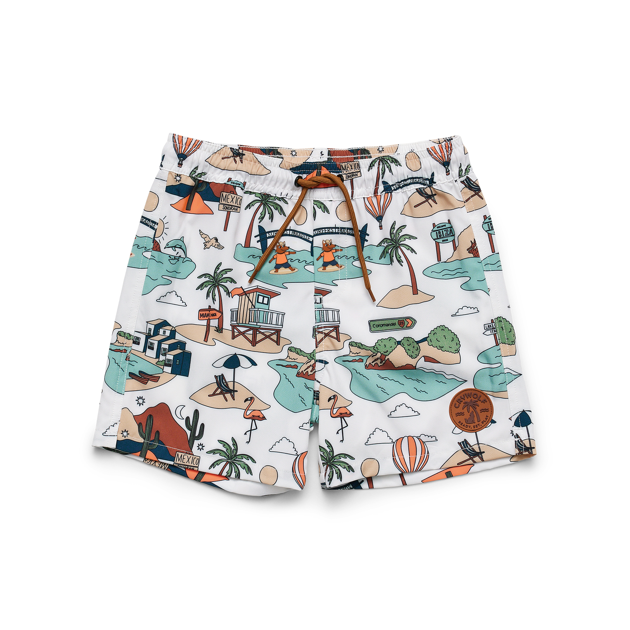 Crywolf Swimwear Board Short Paradise