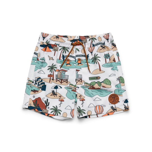 Crywolf Swimwear Board Short Paradise