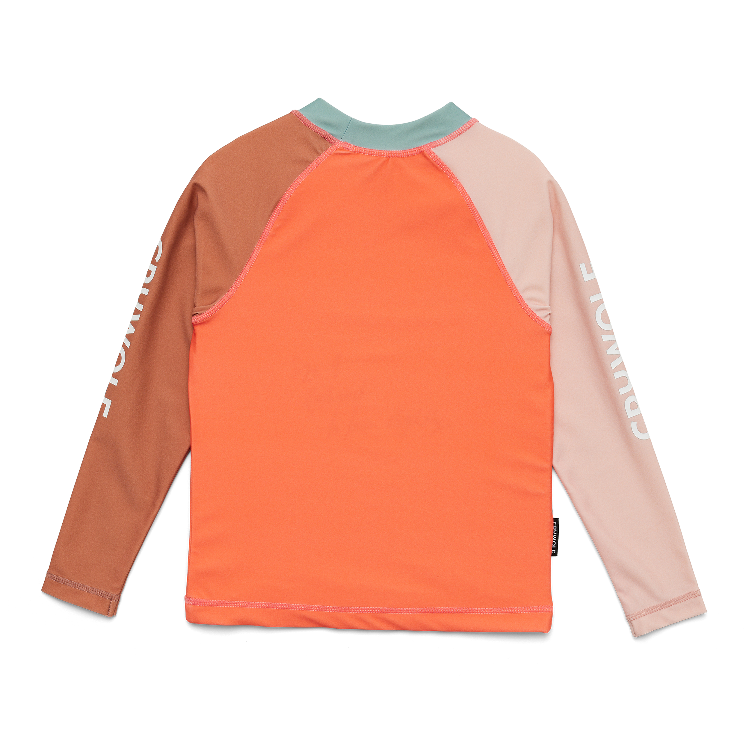 Crywolf Swimwear Rash Vest Sunset Colour Block