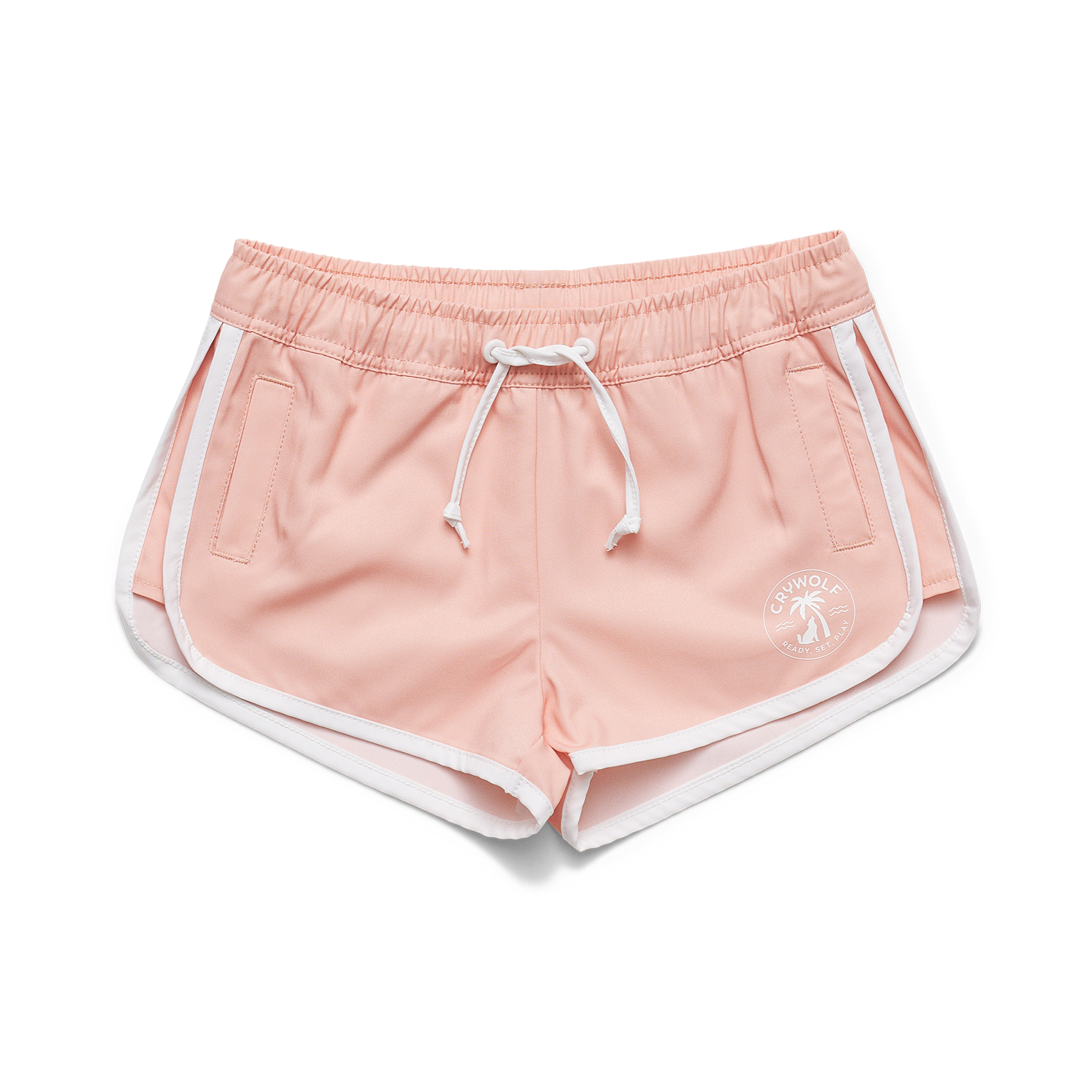 Crywolf Swimwear Surf Short Blush