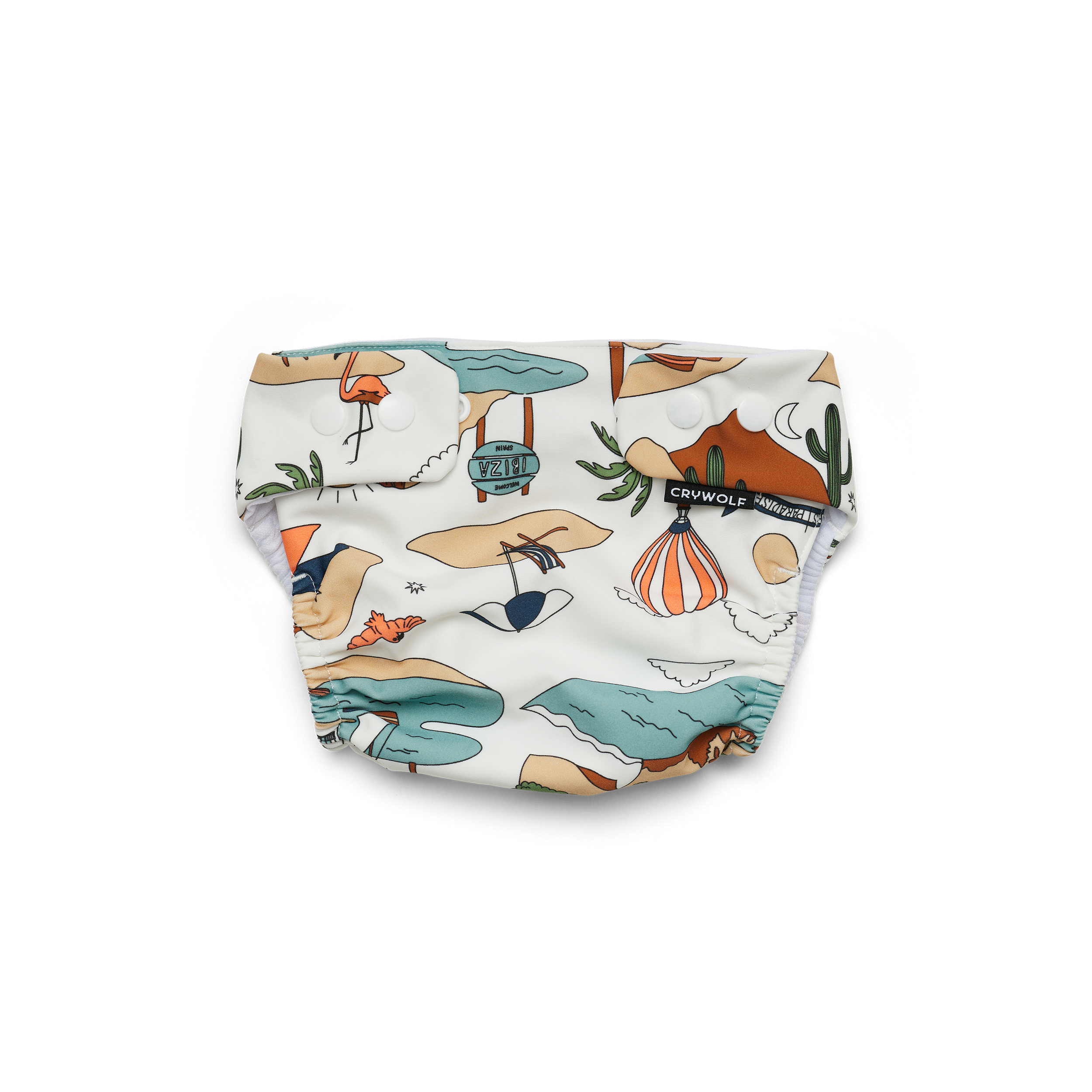 Crywolf Swimwear Re Useable Swim Nappy Paradise