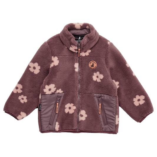 Crywolf Yeti Jacket Mauve Floral