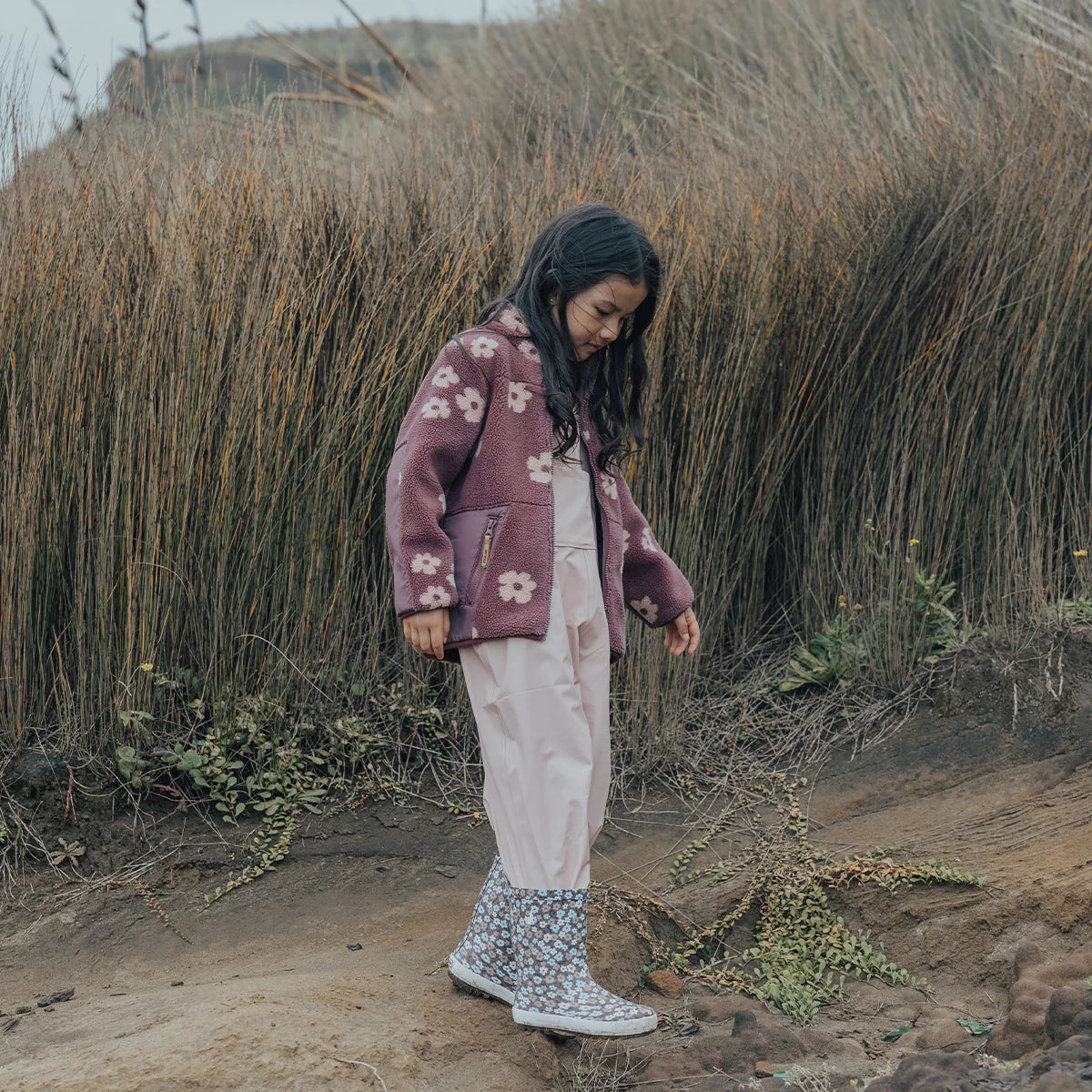 Crywolf Yeti Jacket Mauve Floral