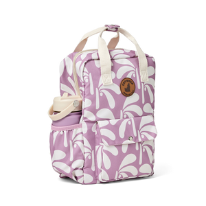 Crywolf Mini Backpack Lilac Palms