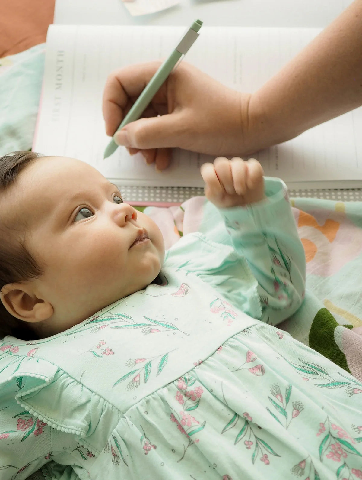 Write To Me.  Baby. The First Five Years Pink