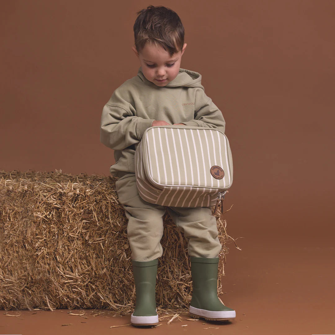 Crywolf Everyday Lunch Bag Elm Stripe