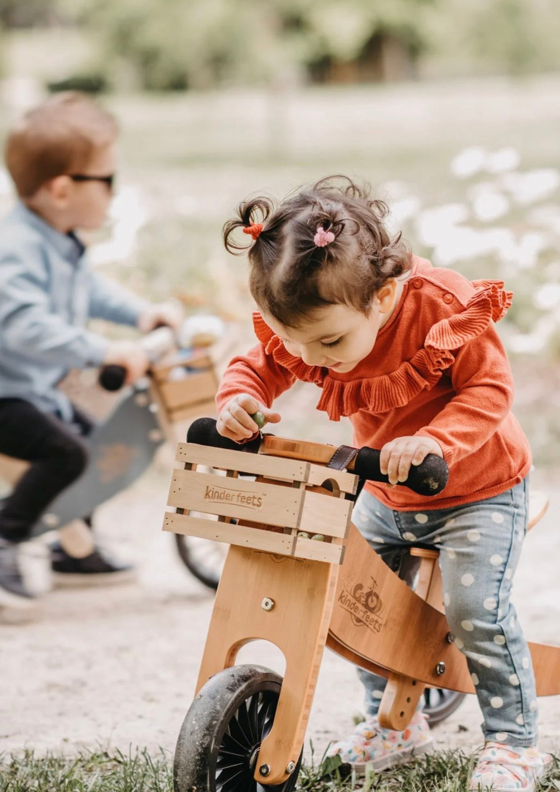 Kinderfeets Tiny Tot Plus - Balance Trike/Bike Bamboo