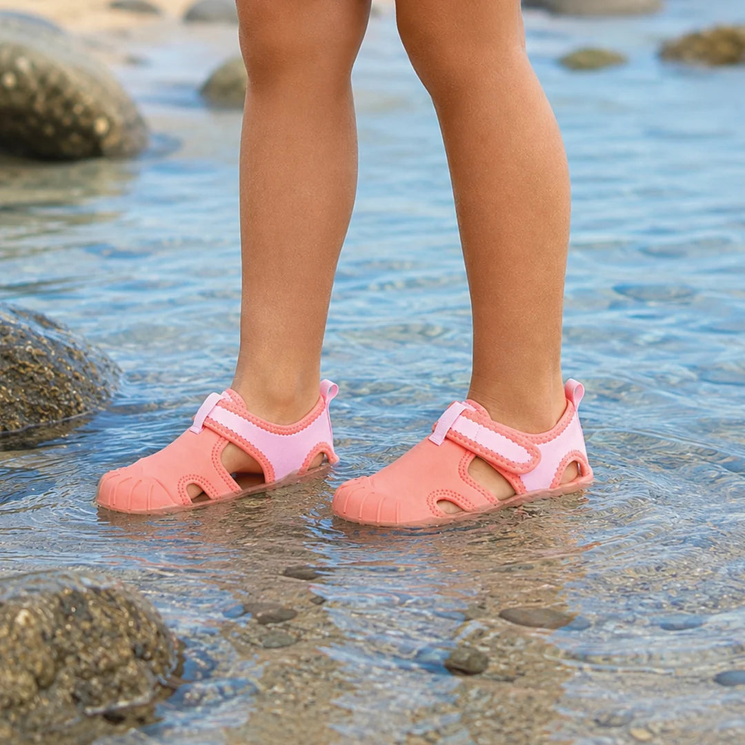 Crywolf Swimwear AQUA SANDAL Flamingo Pink