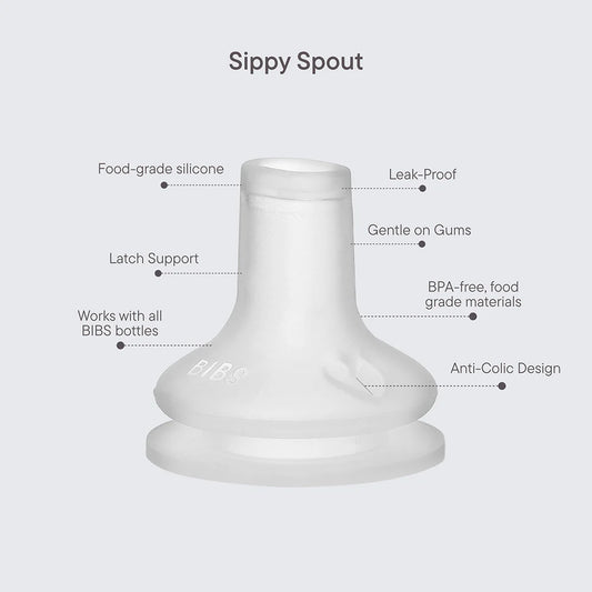 BIBS Baby Bottle Spout Silicone