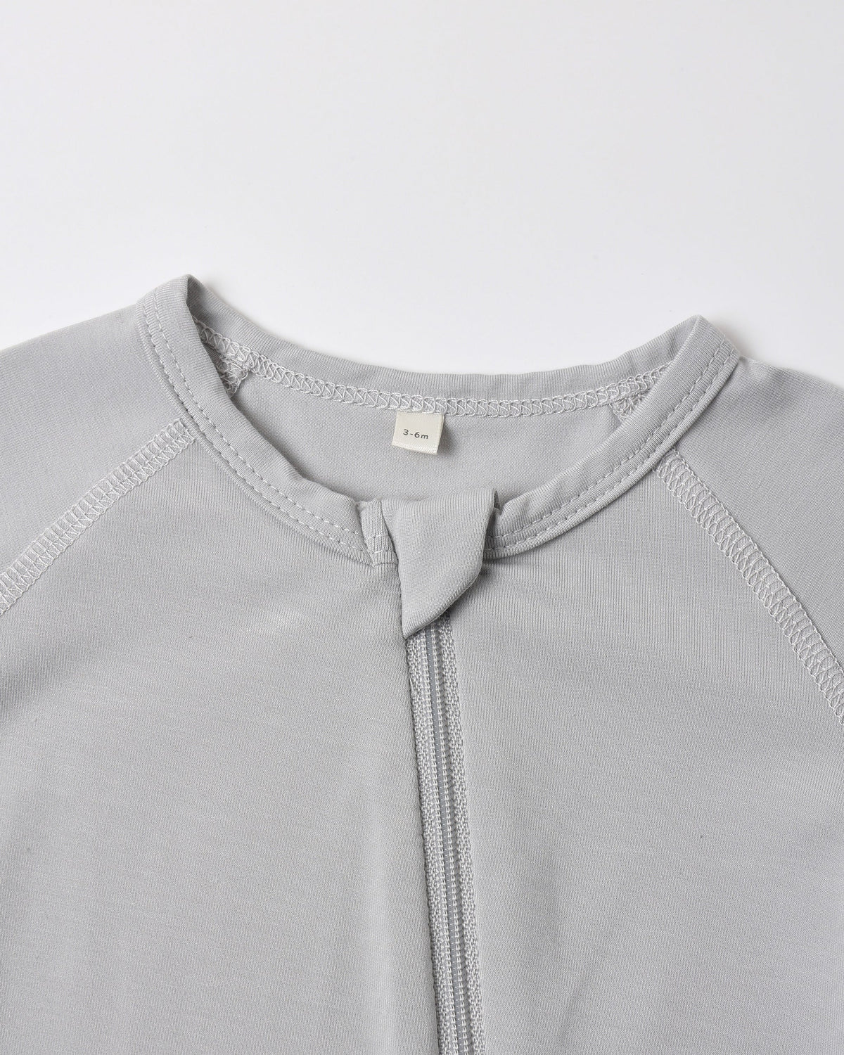 Quincy Mae Bamboo Zip Footie Cloud