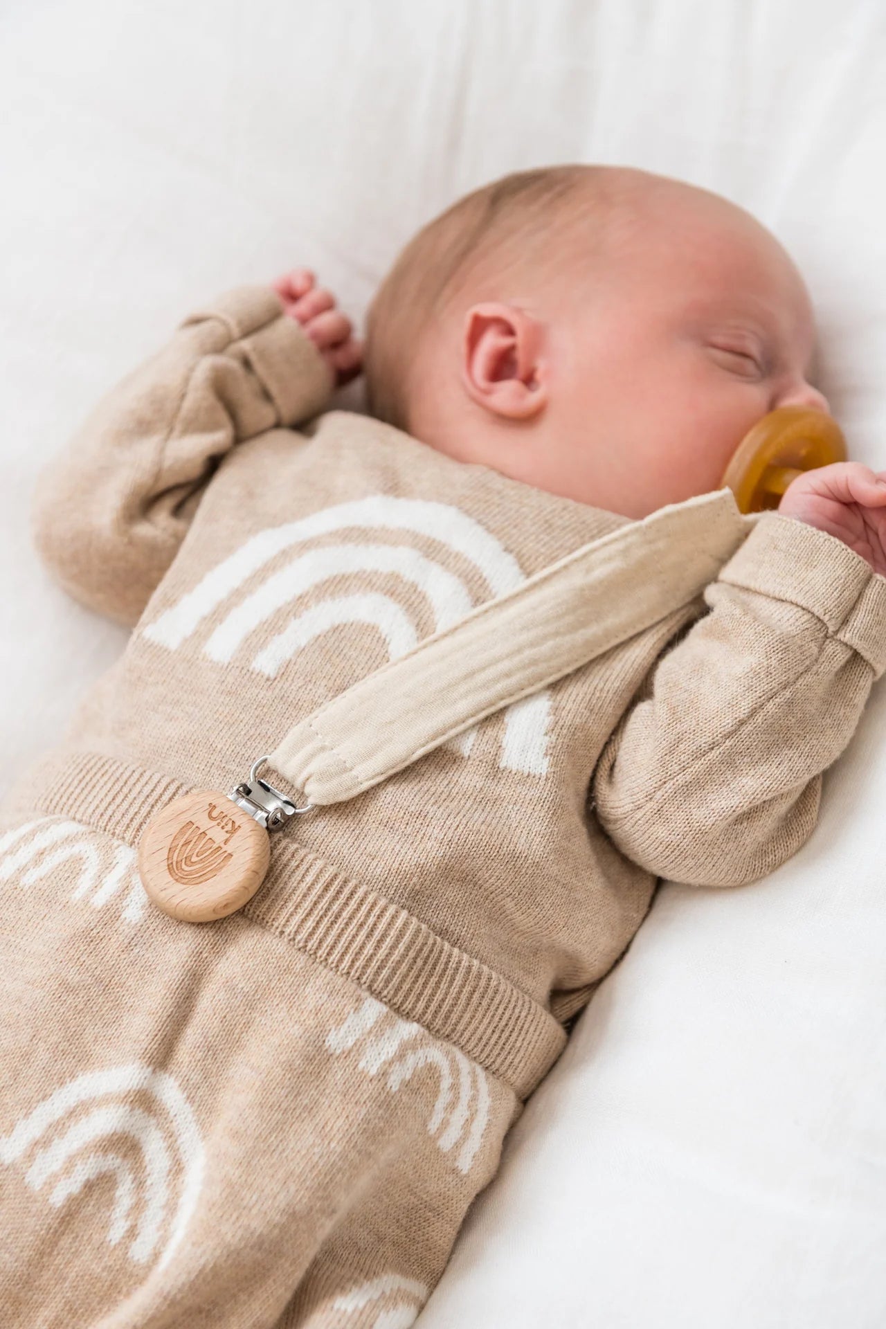 Kiin Baby Dummy Clip Pastel Sky