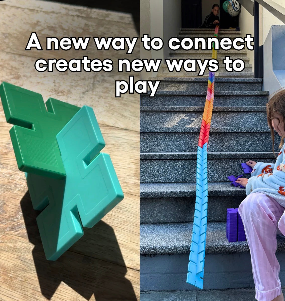 SideClix Linking Tiles – Magnetic Tile Connectors