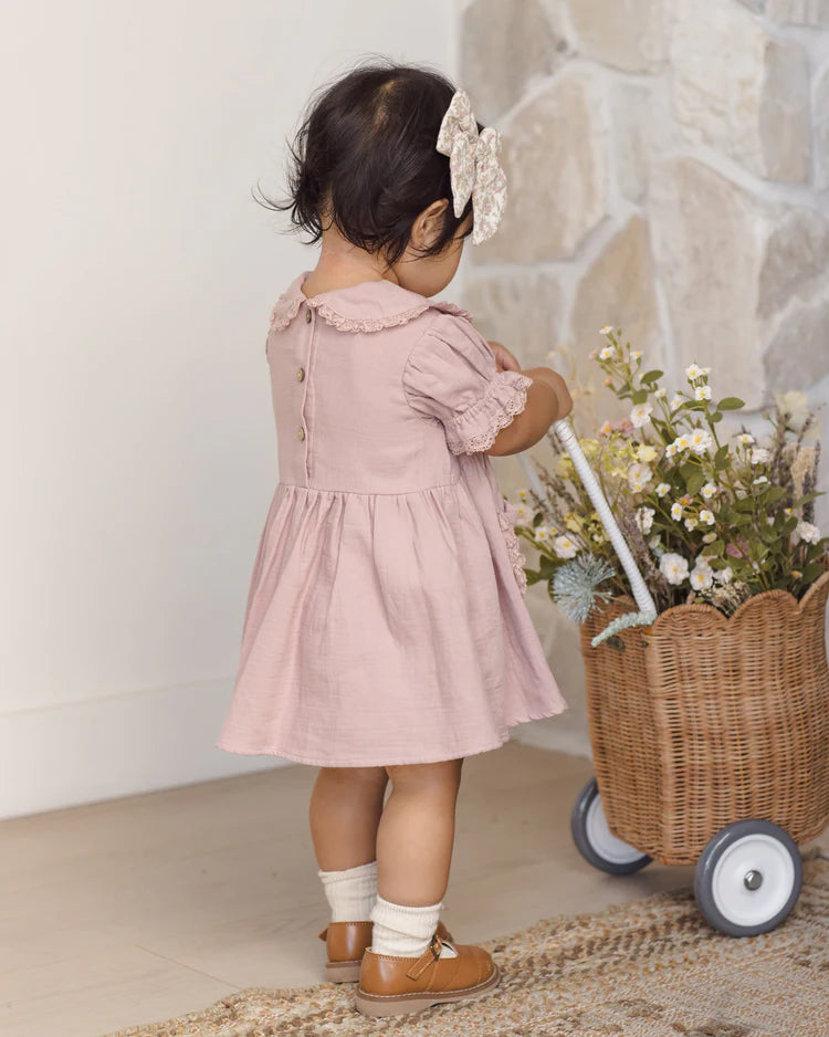 Quincy Mae Dress Marisol Mauve