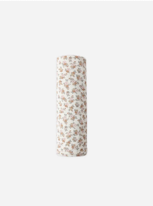 Quincy Mae Swaddle Bamboo Wildflower