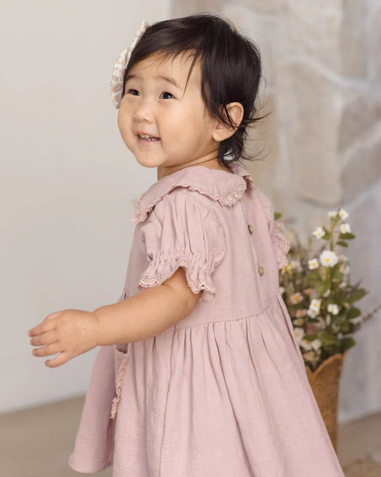 Quincy Mae Dress Marisol Mauve