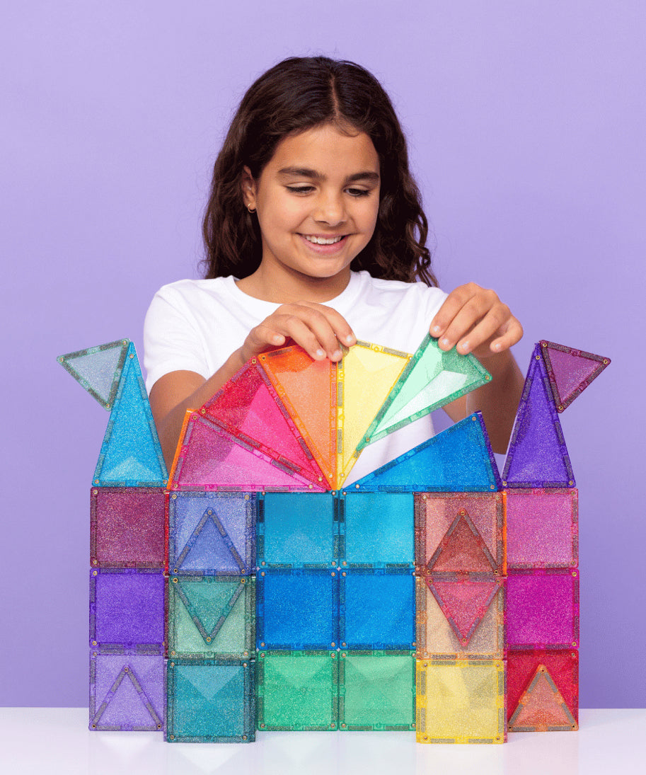 Connetix - Glitter Castle Pack 48 pc