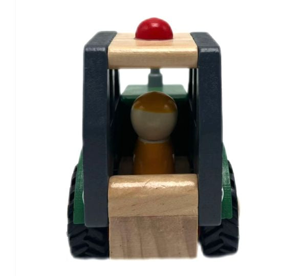Toyslink - Wooden Green Tractor
