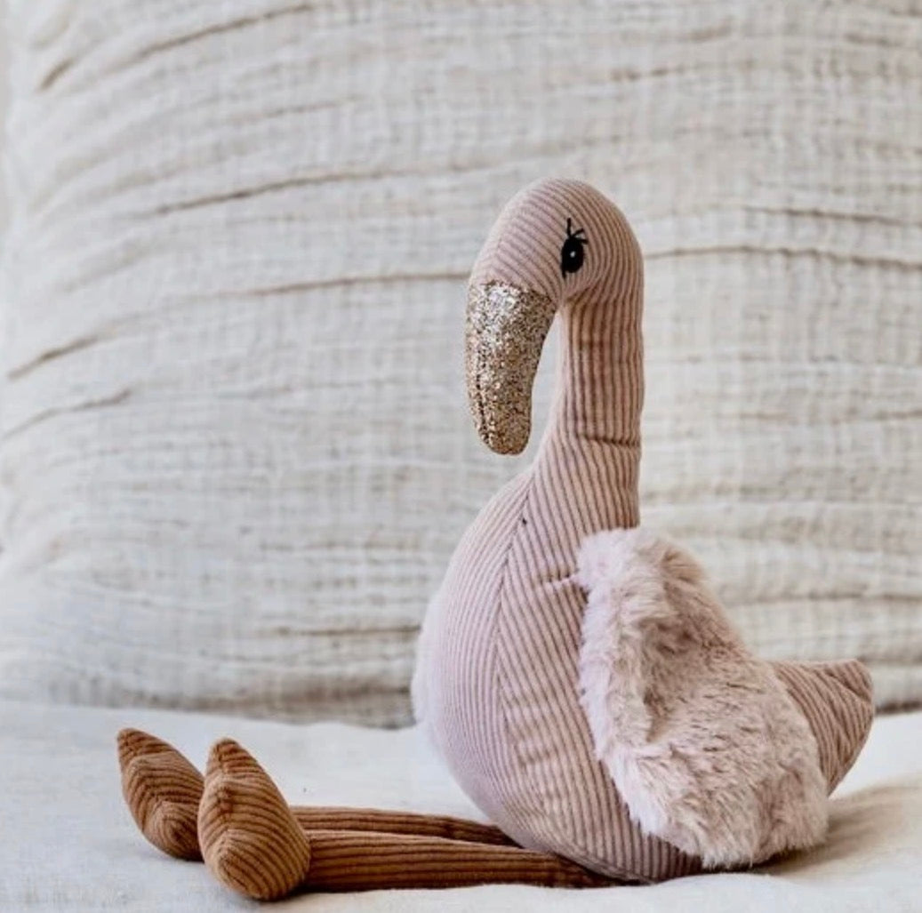 and the little dog laughed - Vera Flamingo | Soft Toy